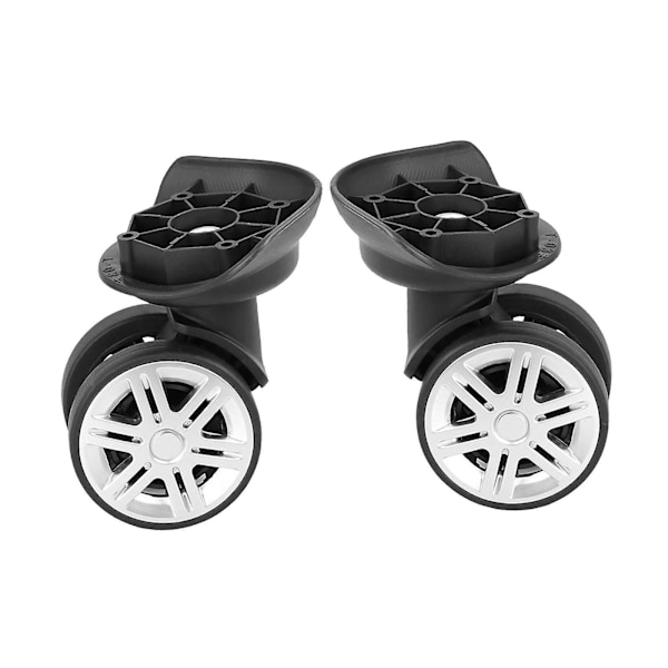 2Pcs Luggage Suitcase Wheels Sturdy Trolley Replacement Wheels for Suitcases