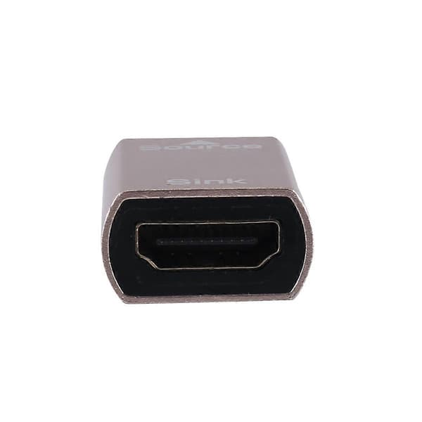 -Kompatibel Låseskærmssignalholder KVM HDMI2.0 Virtuel Adapter EDID DDC Dummy Plug til -Kompatibel