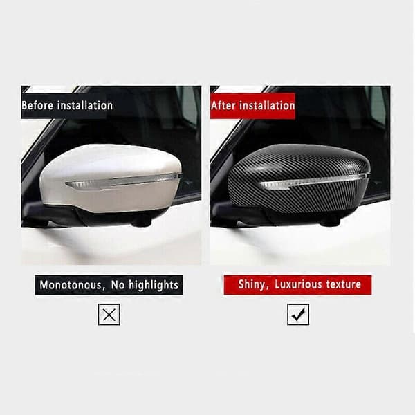 Carbon Fiber Sidespejlskappe - Sidespejlskappe til Rogue 2015-2019