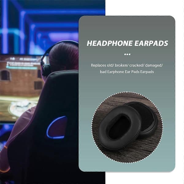 1 par øreputetrekk for Crusher 3.0 trådløst Bluetooth-headset