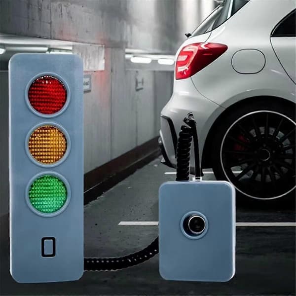 Garage Smart Parkeringssystem - LED-varningsljus för att förhindra kollisioner