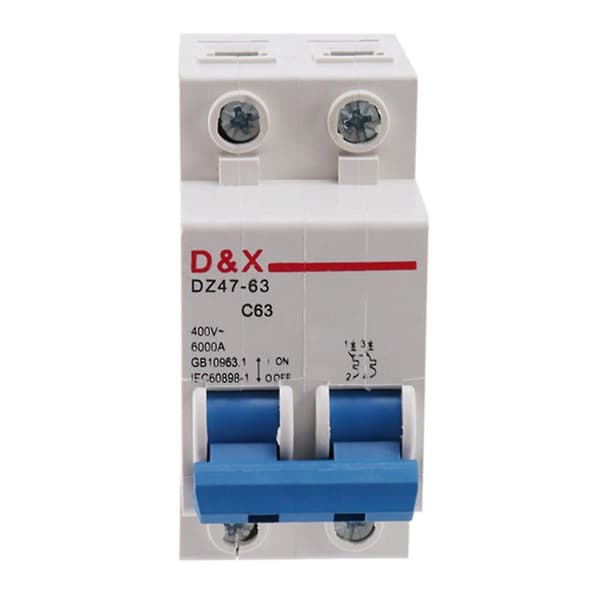 2P 63A DC400V MCB Solenergi Fotovoltaisk (PV) Sol DC-bryter