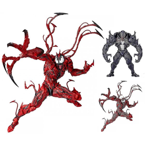 Venom Model Multifunksjonell Samleobjekt Bevegelig Marvel Figur Carnage Venom For Barn