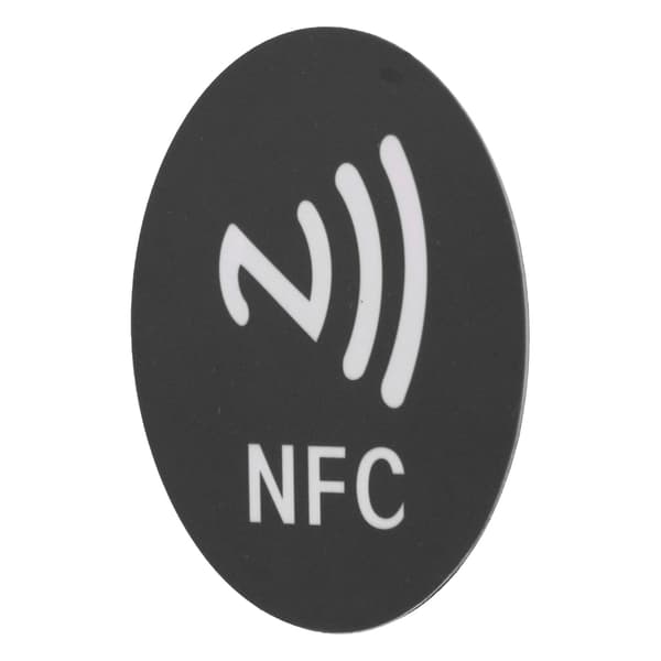 20 Pieces NFC Stickers 125KHz Anti-interference ID Phone NFC Sticker for Access Control Home Assistant Black