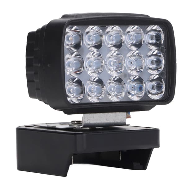 LED Work Light 15 Beads 6500K 15V-21V Lithium Work Lamp for Shops Barns Cars 8W