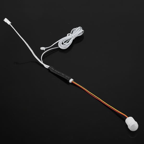 DC5-24V 1.5A Mini Justerbar Infrarød Sensor Menneskekroppsinduksjonsbryter for Lys