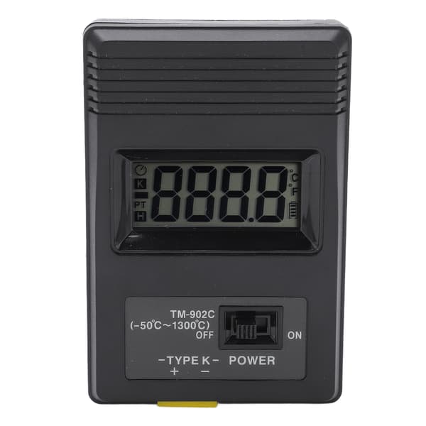 Tm‑902c Industriel LCD-display Digital Sensortermometer med bøjet skaft Overfladetermoelement ‑50‑500℃