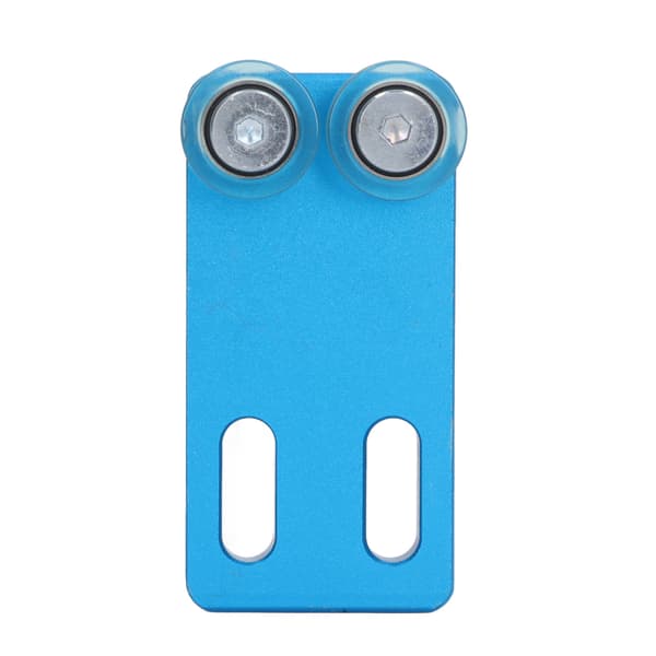 Edge Banding Machine Auxiliary Wheel Narrow Plate Feeding Guide Wheel Edge Banding Machine Accessories 2 Rolls 4.3 cm