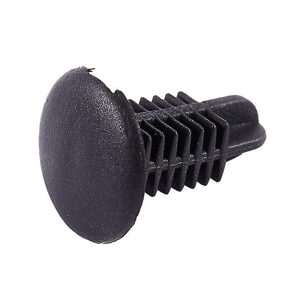 16 stk. Plastiknitter Klips 4mm x 5mm x 15mm Sort