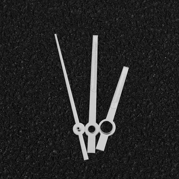 Men's Watch Hour, Minute, and Second Hands Suitable for ETA2834 Movement Silver