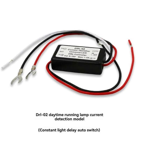 Bil LED Kørelys Controller Lampe Forsinkelse Controller LED Konstant Tændt Controller Bil Tilbehør