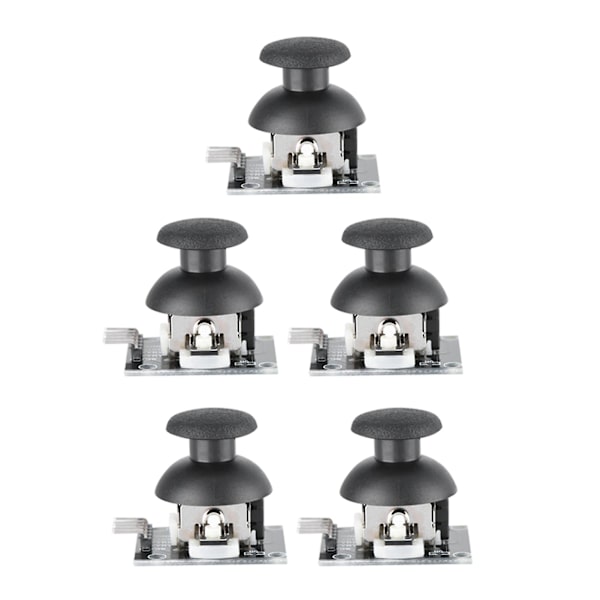 5 st Dual-axlig Joystick-modul för Arduino-spelkontroll