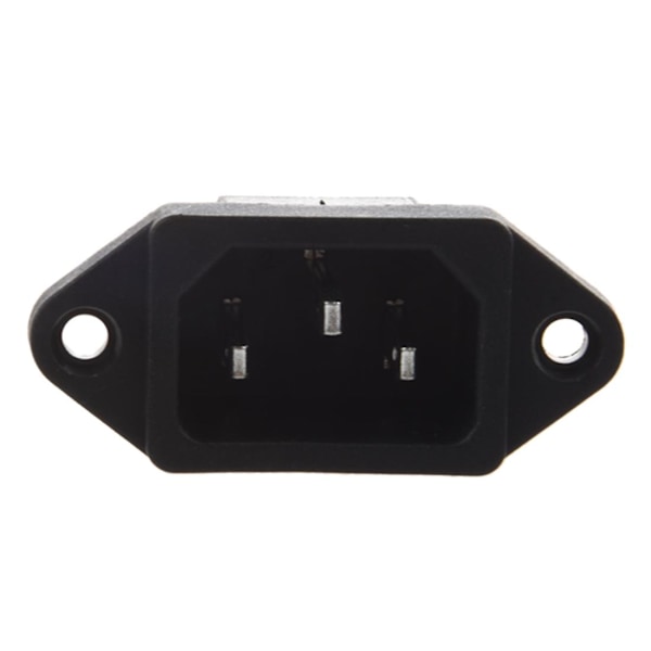IEC 320 C14 -urosähköliitäntä 3-napaiselle PCB-panelille