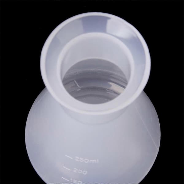 Muovinen vanhempi laboratorion kemiallinen pullo - 250 ml