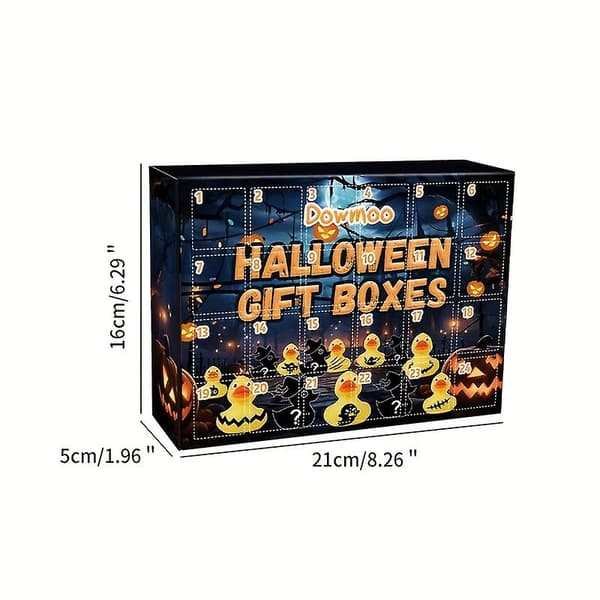 Juleand-Ænder Blind Box Advent Nedtælling 24 Overraskelsespynt Gummiandet Blind Box Legetøj