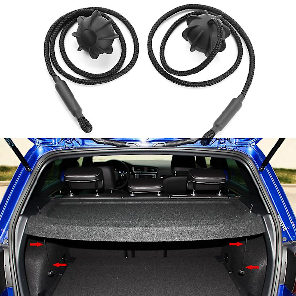 Car Tailgate Trunk Parcel Shelf String Cord Tonneau Cover Strap For Mg Zs Ezs Gs Hevtor Mg3 Mg5 Mg6 Zero