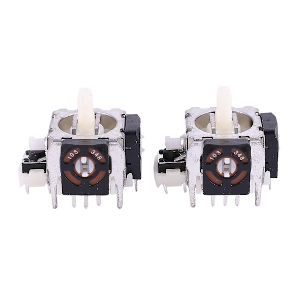 2 st 3D Analog Vibration Joystick Tumstock Controller Modul Tum Stick Rocker För Ps2 Spel Re