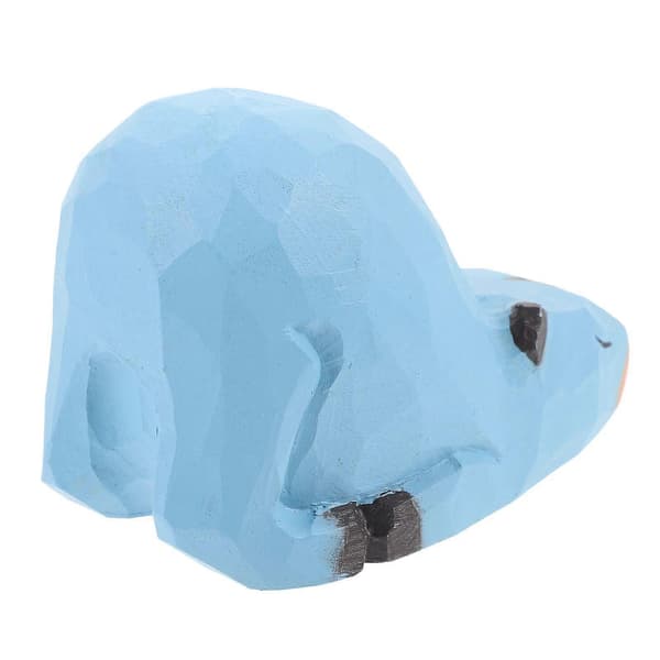 Trä Capybara Figurin Skrivbord Trä Capybara Staty Snideri Djur Prydnad