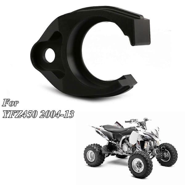 Motorcykel Sort Plast Svingarm Kæde Guide Buffer Slider Tætningsbeskyttelse til YFZ450 YFZ 450 2004-2013