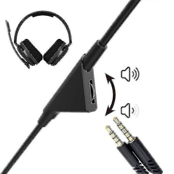 Ersättningskabel för Astro A10 A40 A30 G233 Gaming Headset Kabel Hfmqv