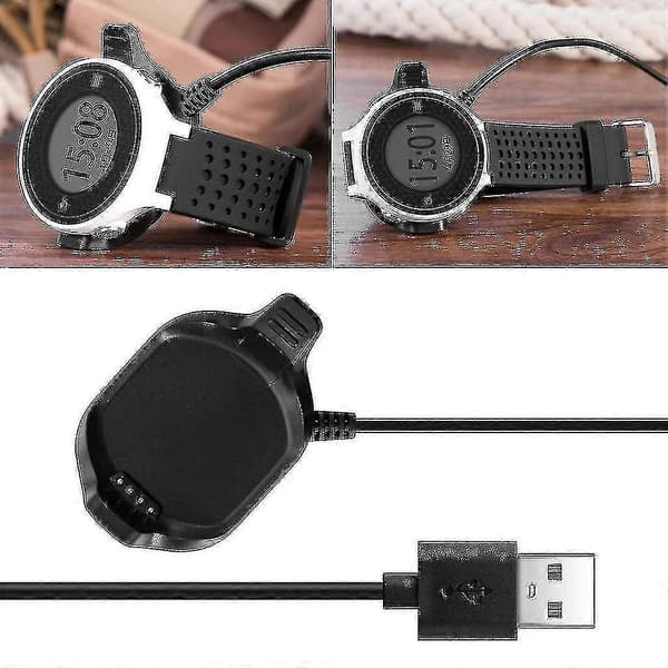 Opladeradapter til Garmin Approach S6 S5 Ur Basisopladningskabel Dock Stativ