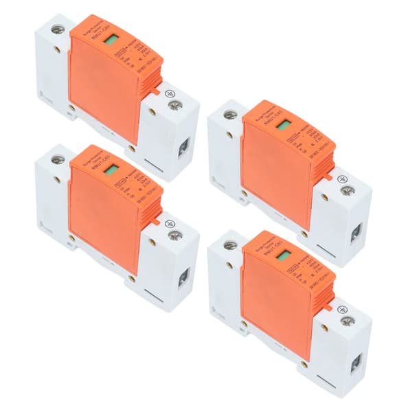 Surge Protector - 4 Pcs DIN Rail Mount, AC 420V, RMU1-C60 Imax: 60kA