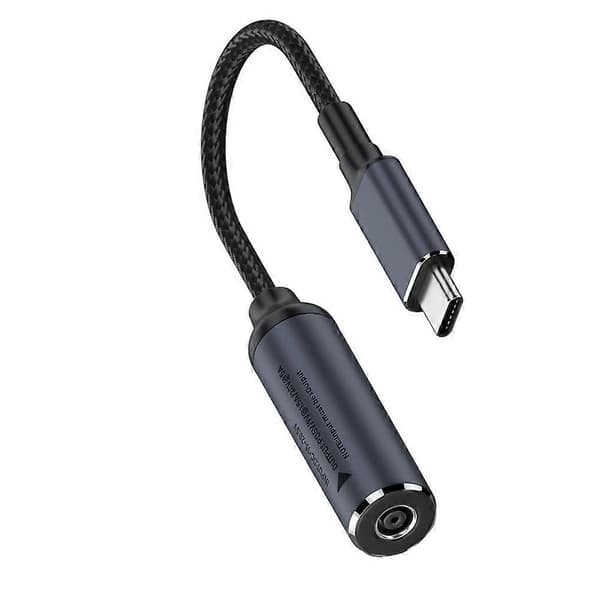 DC Hunninngang til USB C PD Hann Strømladekabel, 100W DC4506 Type-C Ladekabel for Telefoner