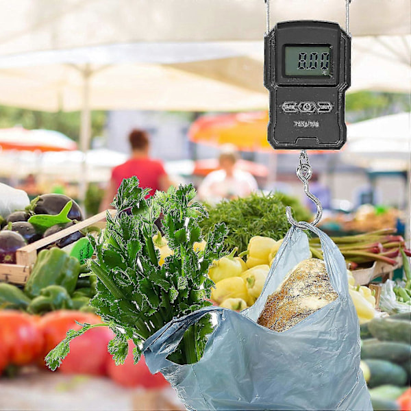 Wh-a22l Elektronisk Våg Med Måttband 75kg Mini Portabel Digital Våg Fjäder Vågar
