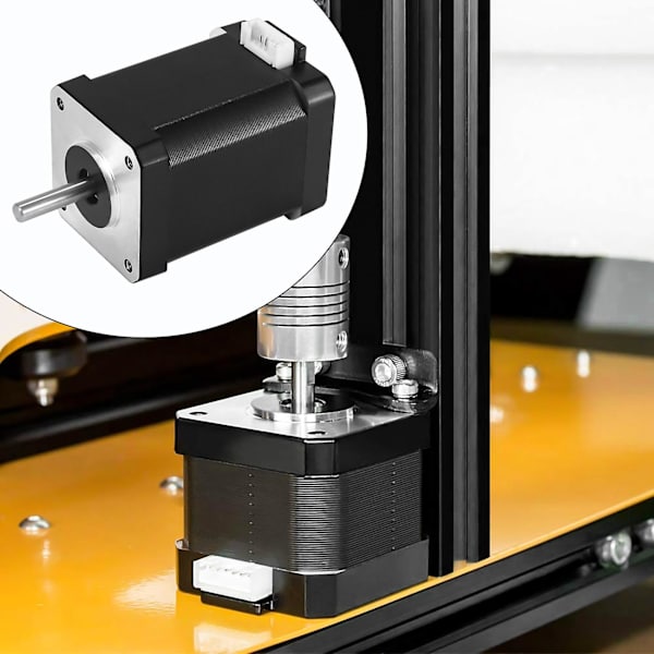 Högvridmoment nema 17 bipolär stegmotor 92oz.in/65ncm 2.1 A extrudermotor