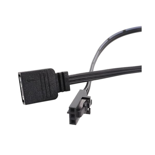 3-PIN RGB til Standard ARGB 3-Pin 5V Adapter Connector RGB Kabel til Fan/Hub/Lighting Node/Comman