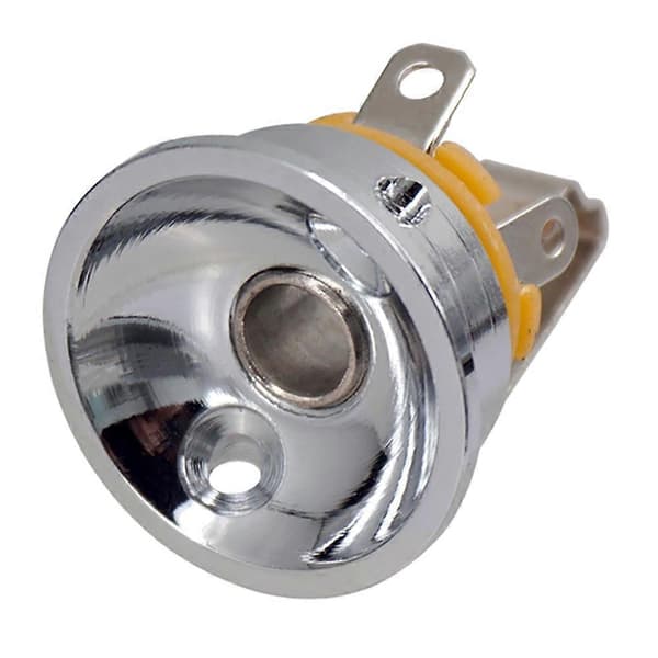 6,35 mm 1/4 tommers gitarjackplugg sokkel utgangsplate for TL gitardeler tilbehør, C