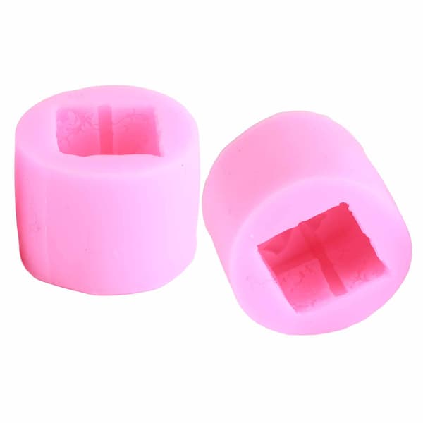 Silikonform Håndlaget DIY Tredimensjonal Duftende Gips Lys Silikonform