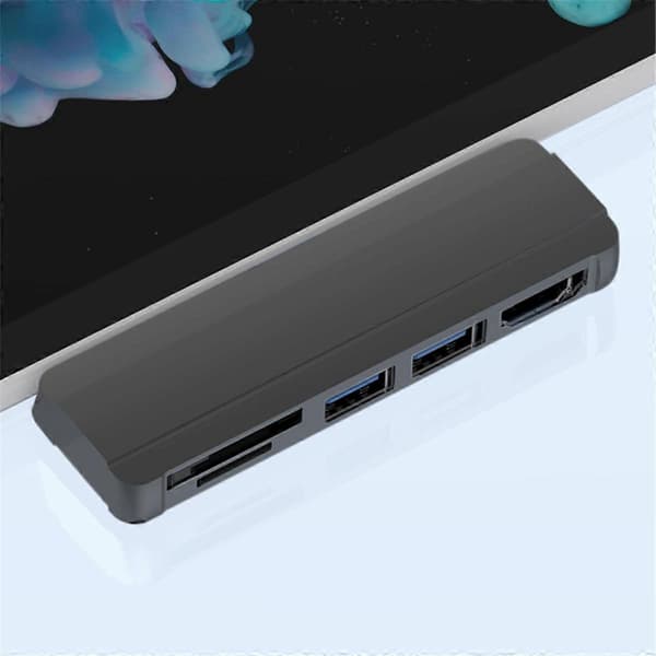 För Microsoft Surface Pro 6 Pro 5 Pro 4 Dock Hub 5 i 1 USB Dockningsstation med 4K HDMI-kompatibel