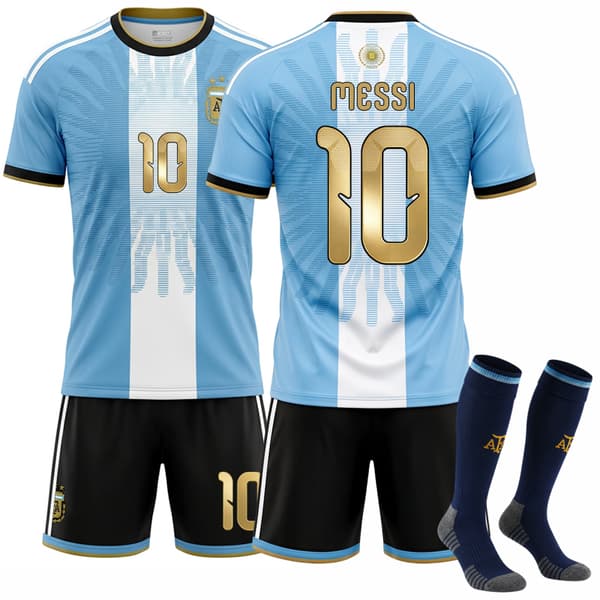 Messi trækker sig fra Argentinas landshold mindetrøje 24