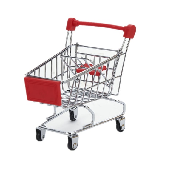 mini metall shoppingvagn korg låtsas roll lek barn leksaker Röd  11.5cmx8cmx12cm b4fc | Röd | 11.5cmx8cmx12cm | Fyndiq
