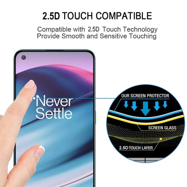2.5D Skärmskydd 9H för OnePlus Nord CE 5G