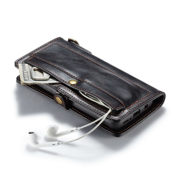 CaseMe Plånboksfodral med magnetskal för Galaxy S9 Svart