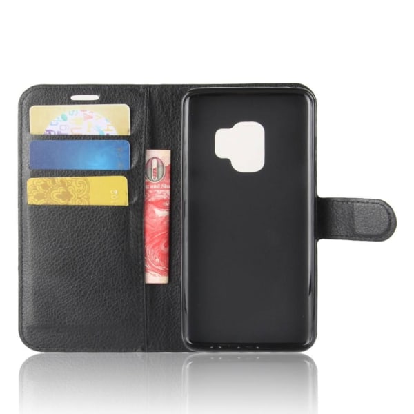 Plånboksfodral för Galaxy S9 Svart