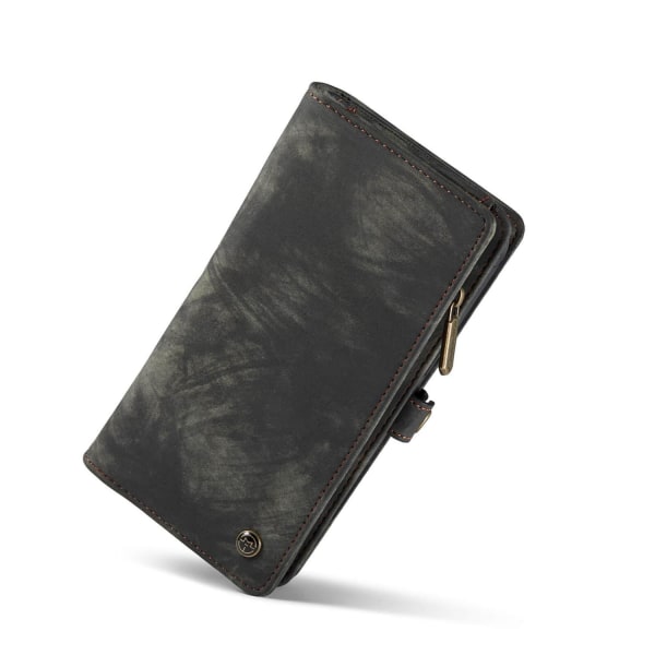 CaseMe Plånboksfodral med magnetskal för iPhone 12 Mini Svart