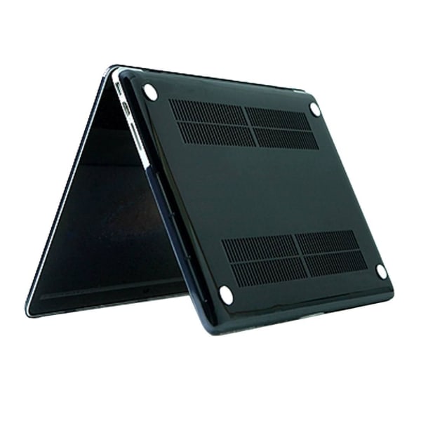 Blankt skal för New Macbook Pro 13.3-tum (Transparent svart) Transparent svart
