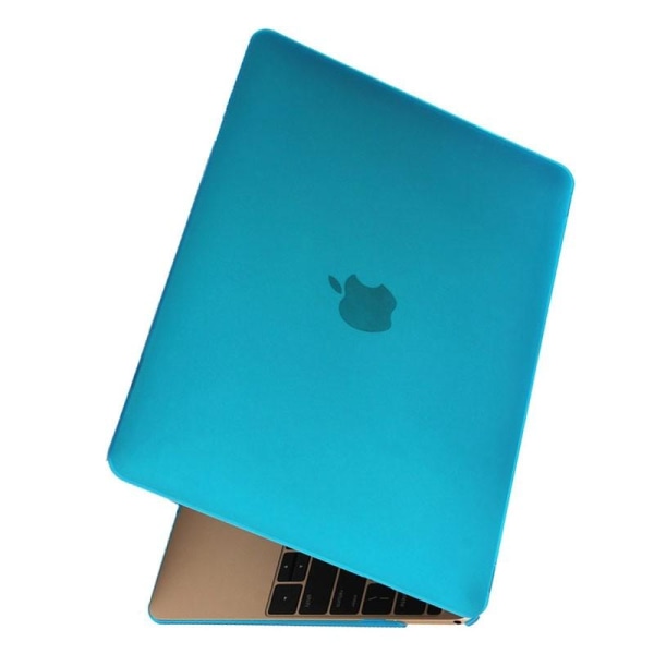 Skal för Macbook Matt frostat 12-tum - Blå Blå