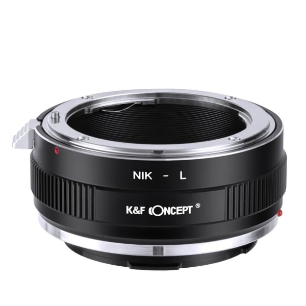 K&F Concept Objektivadapter till Nikon F objektiv för Leica L ka