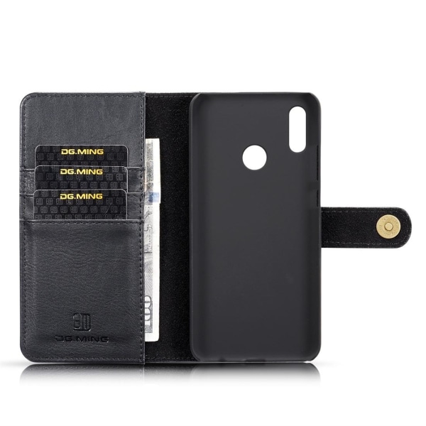 Plånboksfodral med magnetskal för Huawei P Smart (2019) - DG.MIN Svart