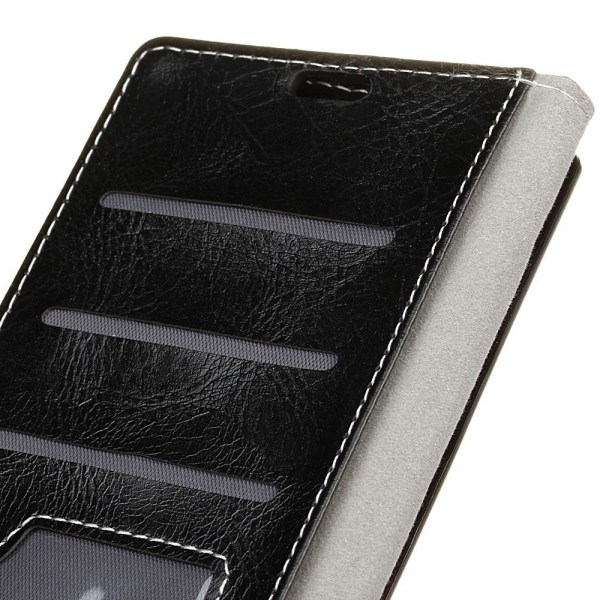 Plånboksfodral för Huawei P30 Lite - Retro Svart
