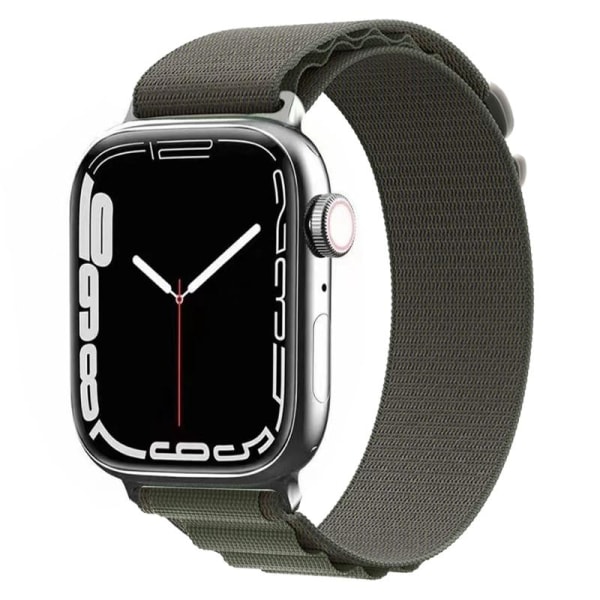 Armband för Apple Watch 38/40/41mm Nylon Armegrön Armegrön