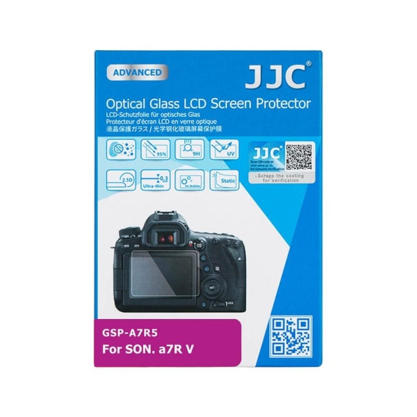 JJC Skärmskydd för Sony A7 IV optiskt glas 2st i en förpackning