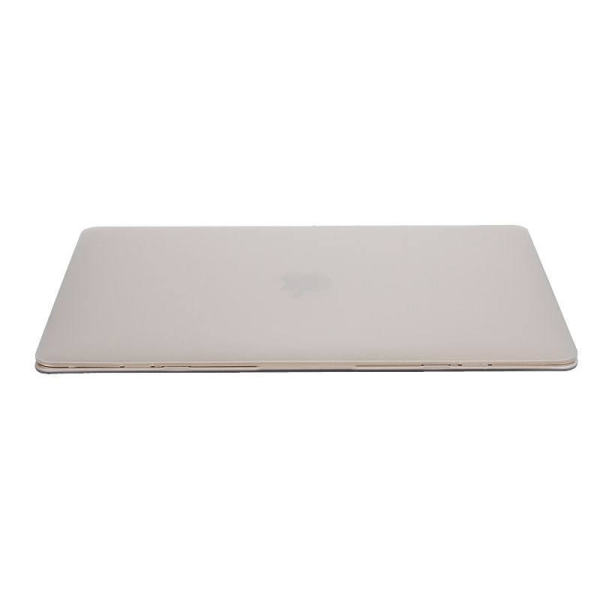 Skal för Macbook Matt frostat 12-tum - Transparent vit Transparent vit