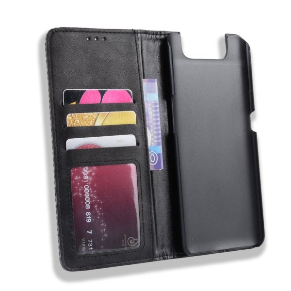 Plånboksfodral för Galaxy A80/A90 Svart