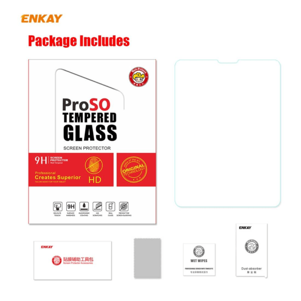 Skärmskydd för iPad Pro 11 & iPad Air (2020) 10.9 av härdat glas