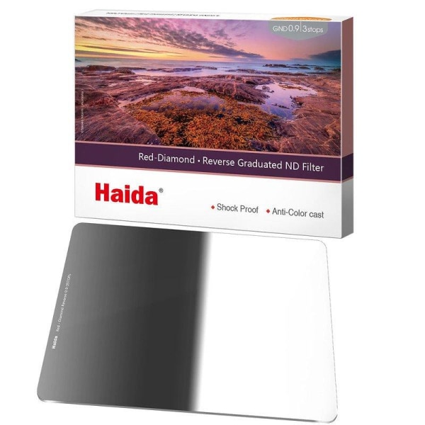 Haida Red Diamond Omvänt Mjukgraderat GND-filter NanoPro 100x150 GND16 4-Stop